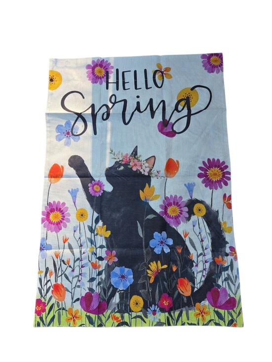 The Unbranded Brand Other - X-Large 28" x 40" Spring Cat House Flag